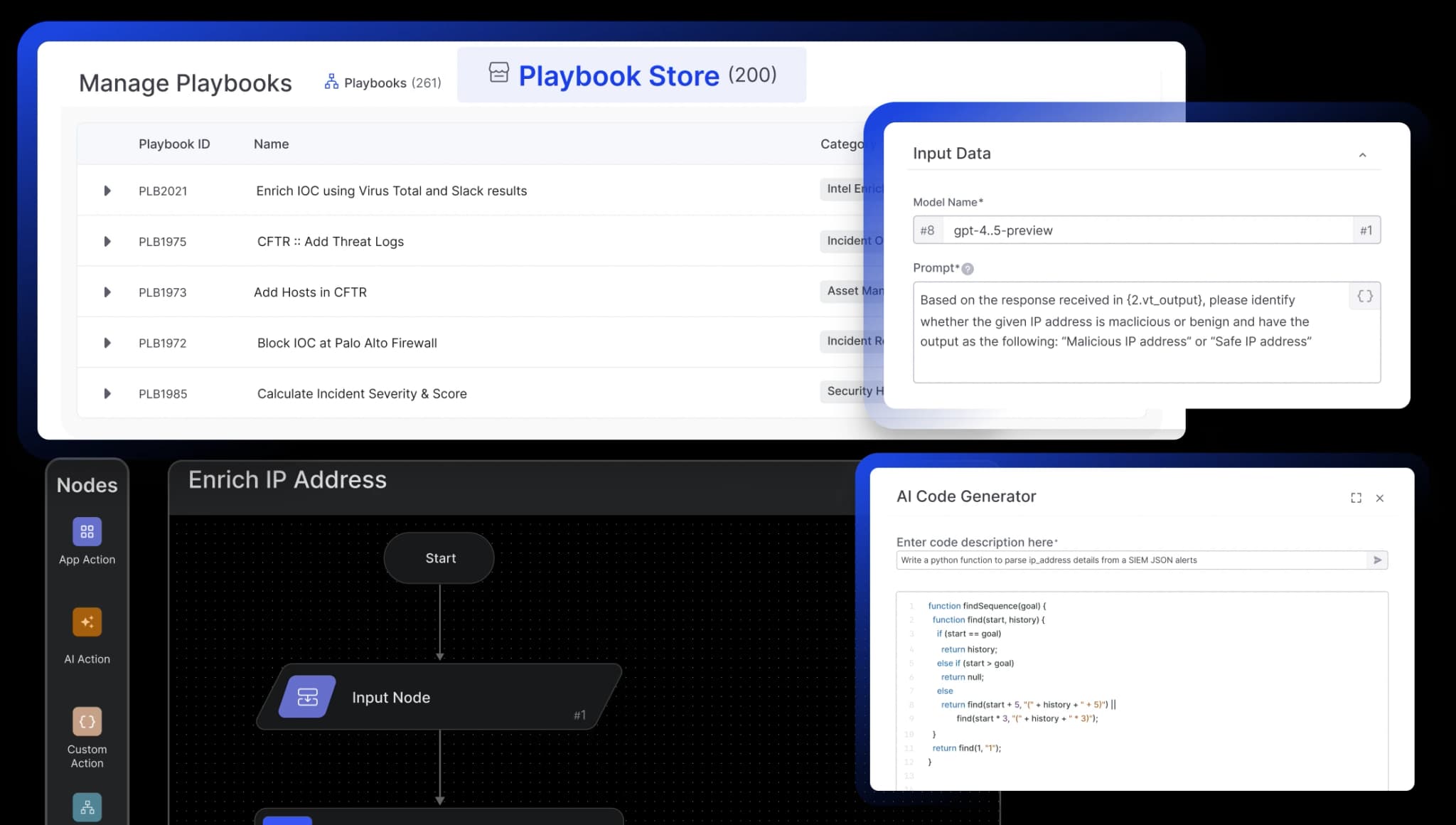 Cyware enabling fast deployment of playbooks for phishing, malware analysis, and accelerated SecOps response with playbook library